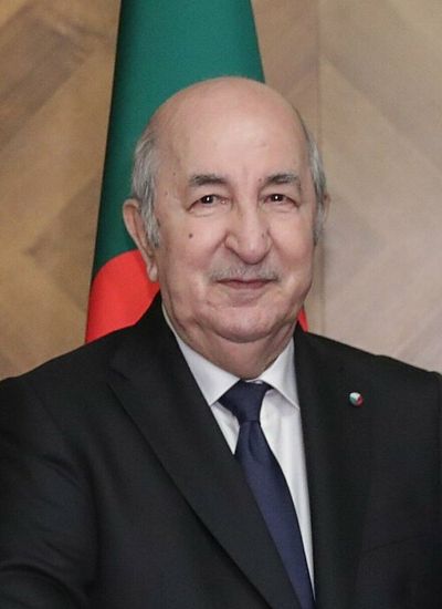 Portrait de Abdelmadjid Tebboune