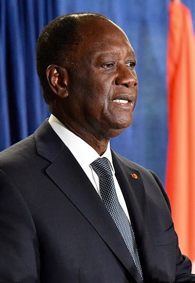 Portrait of Alassane Ouattara