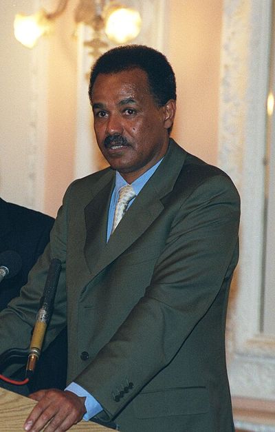 Portrait of Isaias Afwerki