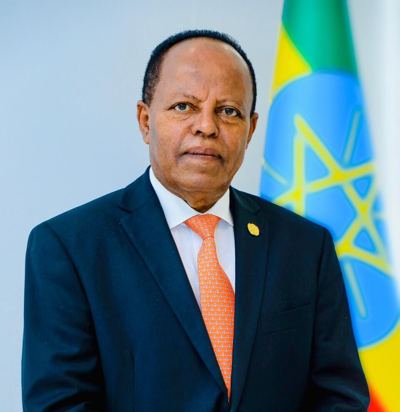 Portrait of Taye Atske Selassie