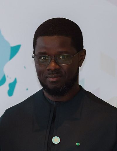 Portrait of Bassirou Diomaye Faye