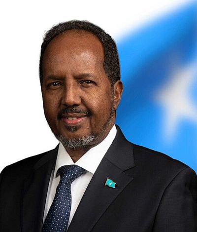 Portrait de Hassan Sheikh Mohamud