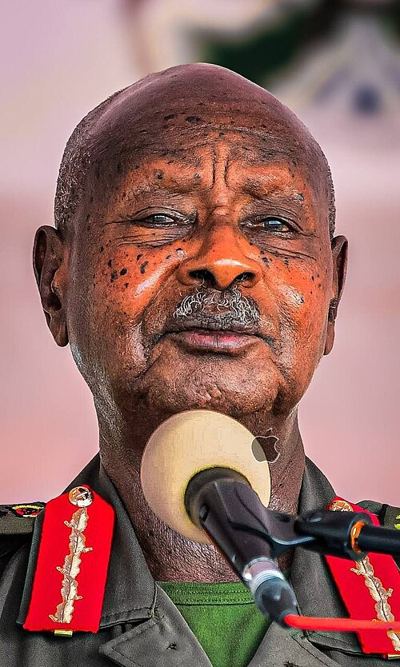 Portrait de Yoweri Kaguta Museveni